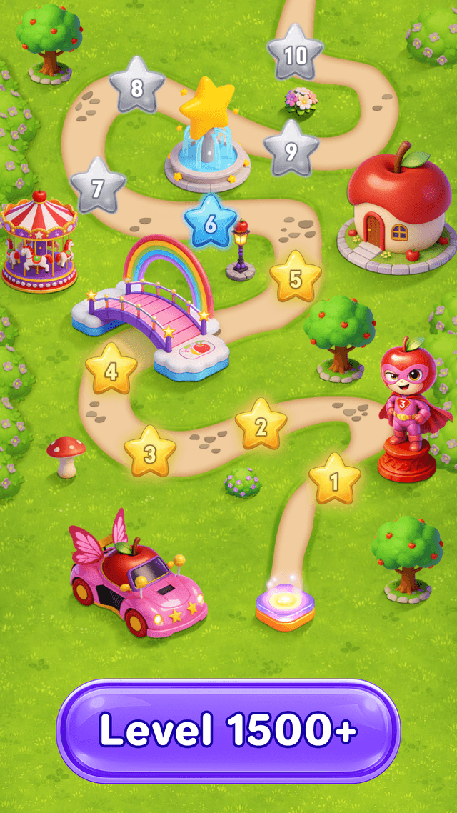 Super Tile Match mobile game screenshot